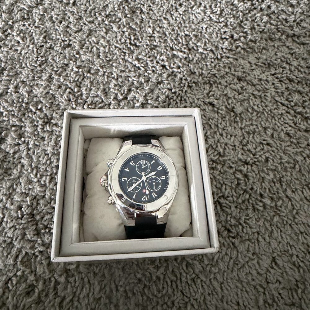 Jellybean Chronograph Silicone Strap Watch, 38mm

Michele Sport Watch